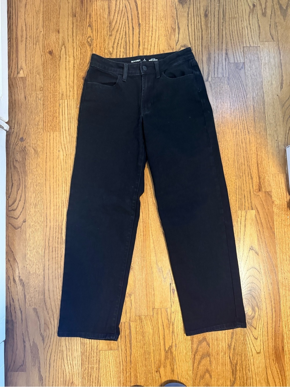 Old Navy High Rise Wow Loose Black Jeans